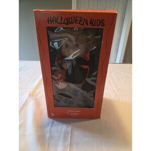 Vintage 1994 SANTA'S BEST HALLOWEEN KIDS Animated Dracula Tested & Works~in Box